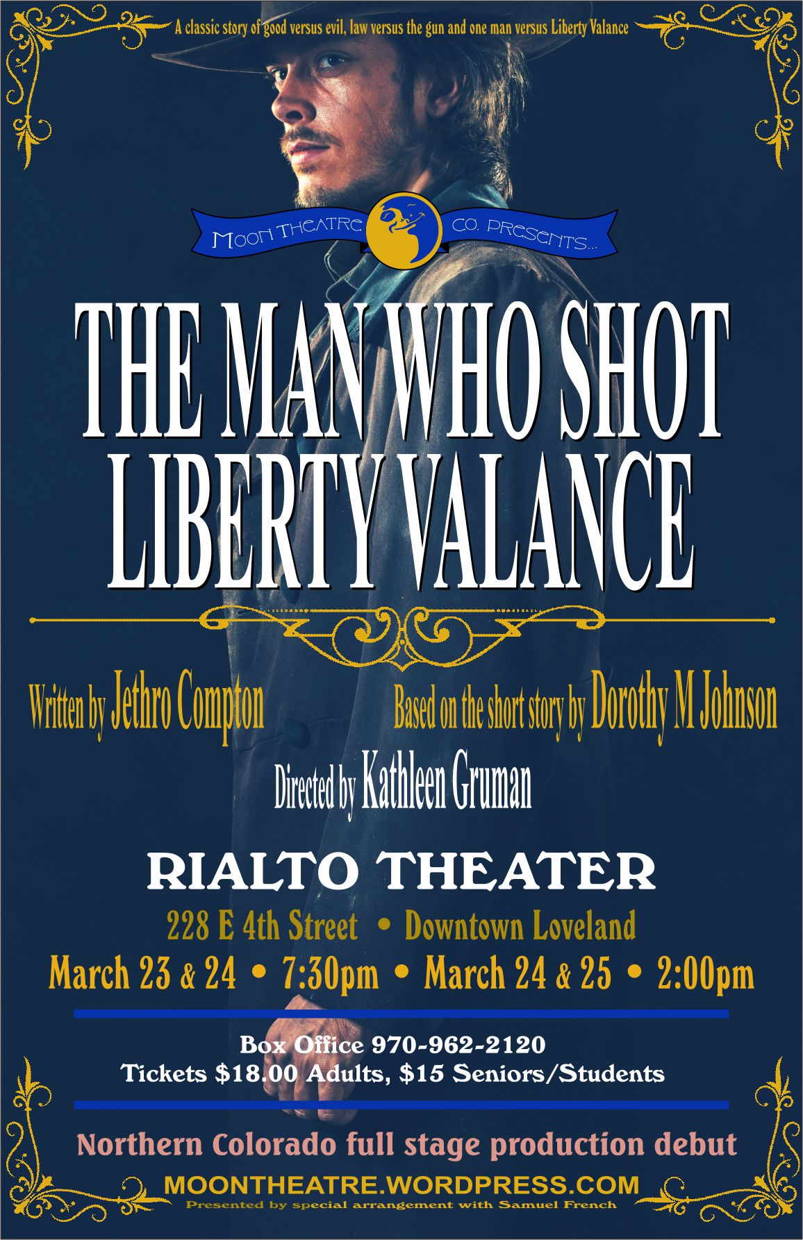 The Man Who Shot Liberty Valance poster